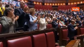 Mattarella accolto dagli applausi alla Camera per l'evento dedicato a Matteotti
