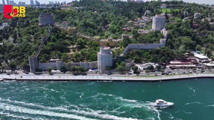 Rumeli Hisarı'nda bulunan gizli geçitlerin görüntüsü ilk kez paylaşıldı