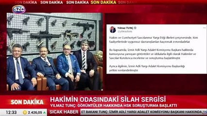 Yılmaz Tunç: Görüntüler hakkında HSK soruşturma başlattı