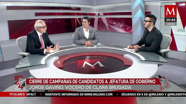 Así es el cierre de campañas de los candidatos a la jefatura de gobierno de la Ciudad de México