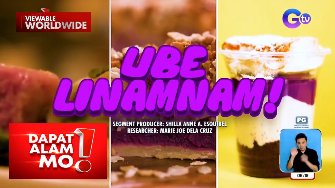 Ube, bida sa iba’t ibang ulam at panghimagas! | Dapat Alam Mo!