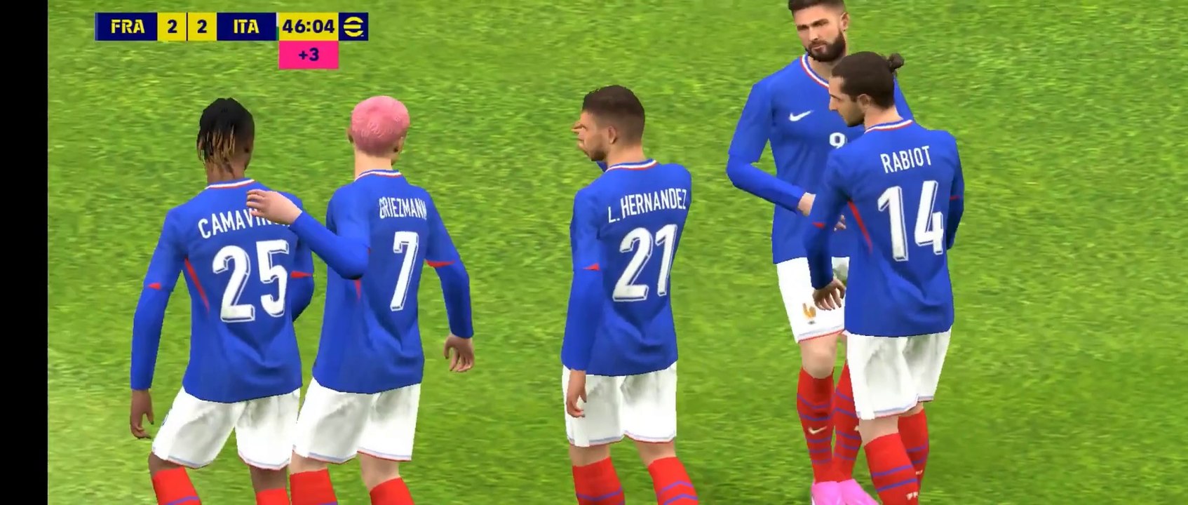 France vs Italy OMG Football match | Highlights & Goals | PS5