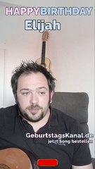 Happy Birthday, Elijah! Geburtstagsgrüße an Elijah