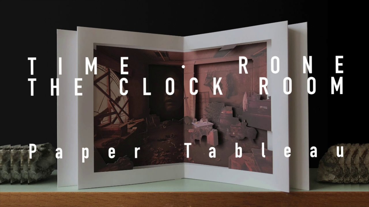 Rone Time Clock Room Pop-up Paper Tableau