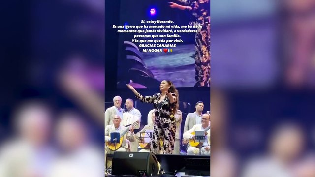 Anabel Pantoja celebra el Día de Canarias