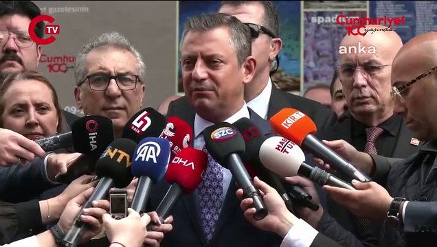 CHP Lideri Özel, Olcay Kılavuz’un görevden alınmasını değerlendirdi: Bu bir hesap sorma biçimi değildir, Hesabı hepimiz adına mahkemeler sorar