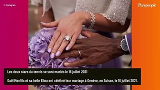 Photos du mariage de Gaël Monfils et Elina Svitolina, ils avaient opté pour des tenues très colorées et assorties