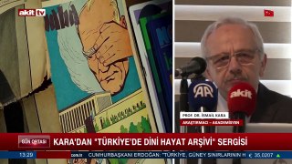 Prof. Dr. İsmail Kara arşivini sergi olarak açtı