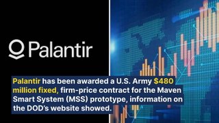 Palantir Stock Shrugs Off Cramer's Sell Call As $480M AI Contract For Army Fuels Premarket Rally
