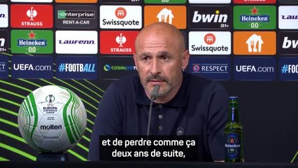 Fiorentina - Italiano : "C'est une énorme déception"