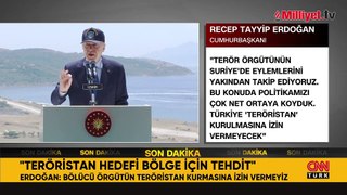 Erdoğan'dan 'teröristan' mesajı: Harekete geçmekten çekinmeyiz