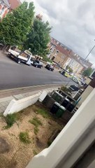 Emergency incident in Southsea's Victoria Road North with police present