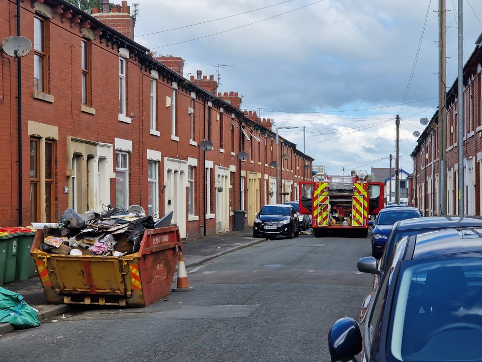 Residents left in shock after firefighters tackle property fire on