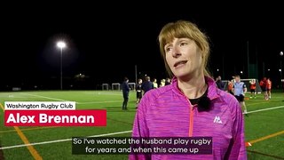 Sunderland and Houghton female rugby players talk about the game ahead of World Cup coming to city