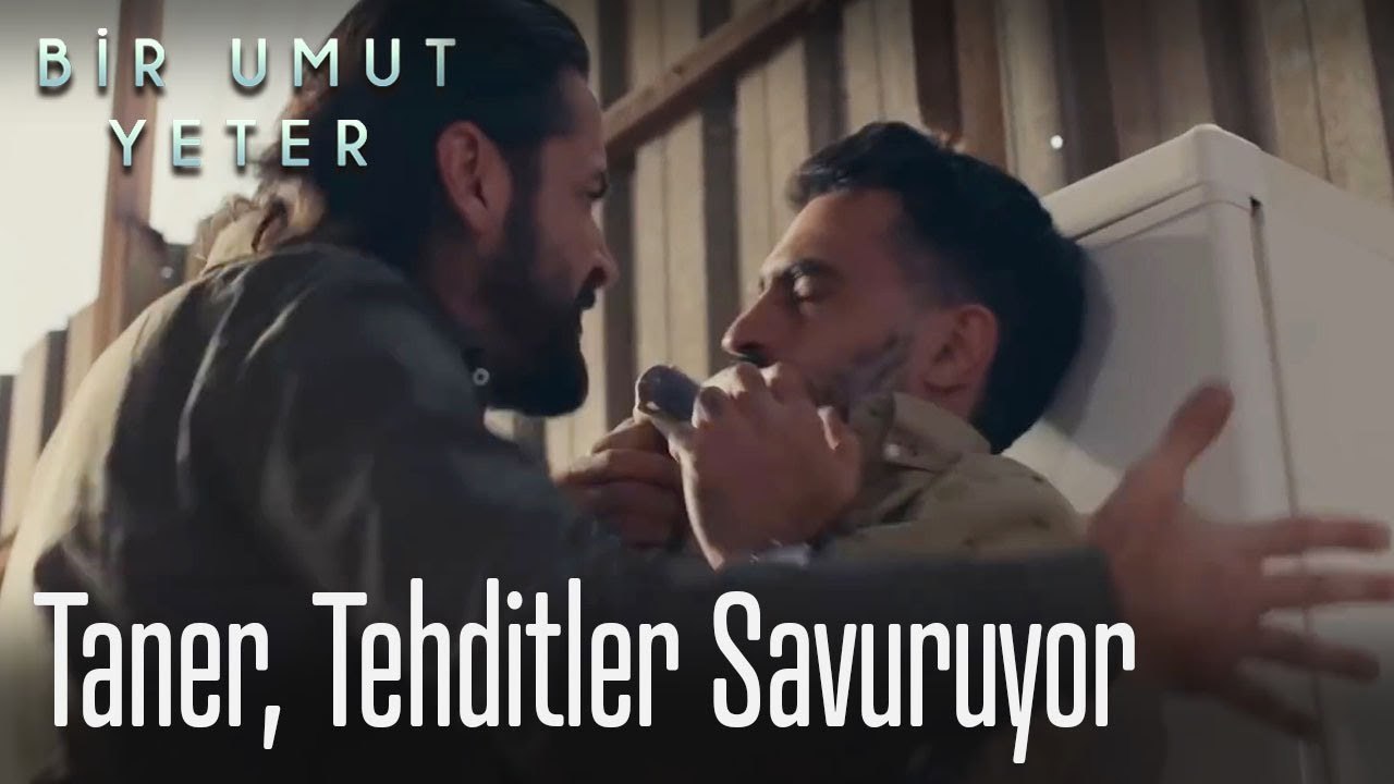 Taner tehditler savuruyor