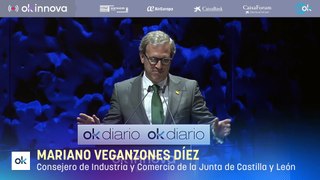 Intervención de Mariano Veganzones Díez, consejero de Industria y Comercio de Castilla y León, en la II Jornada OKINNOVA