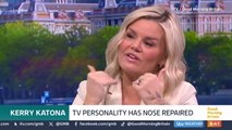 Richard Madeley appalls viewers as he inspects Kerry Katona's reconstructed nose
