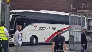 La Fiorentina e il ritorno da Atene: la squadra atterra a Peretola