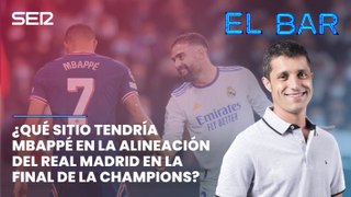 La alineación de Aday Benítez para la final de Champions si Mbappé ya fuese jugador del Real Madrid: 