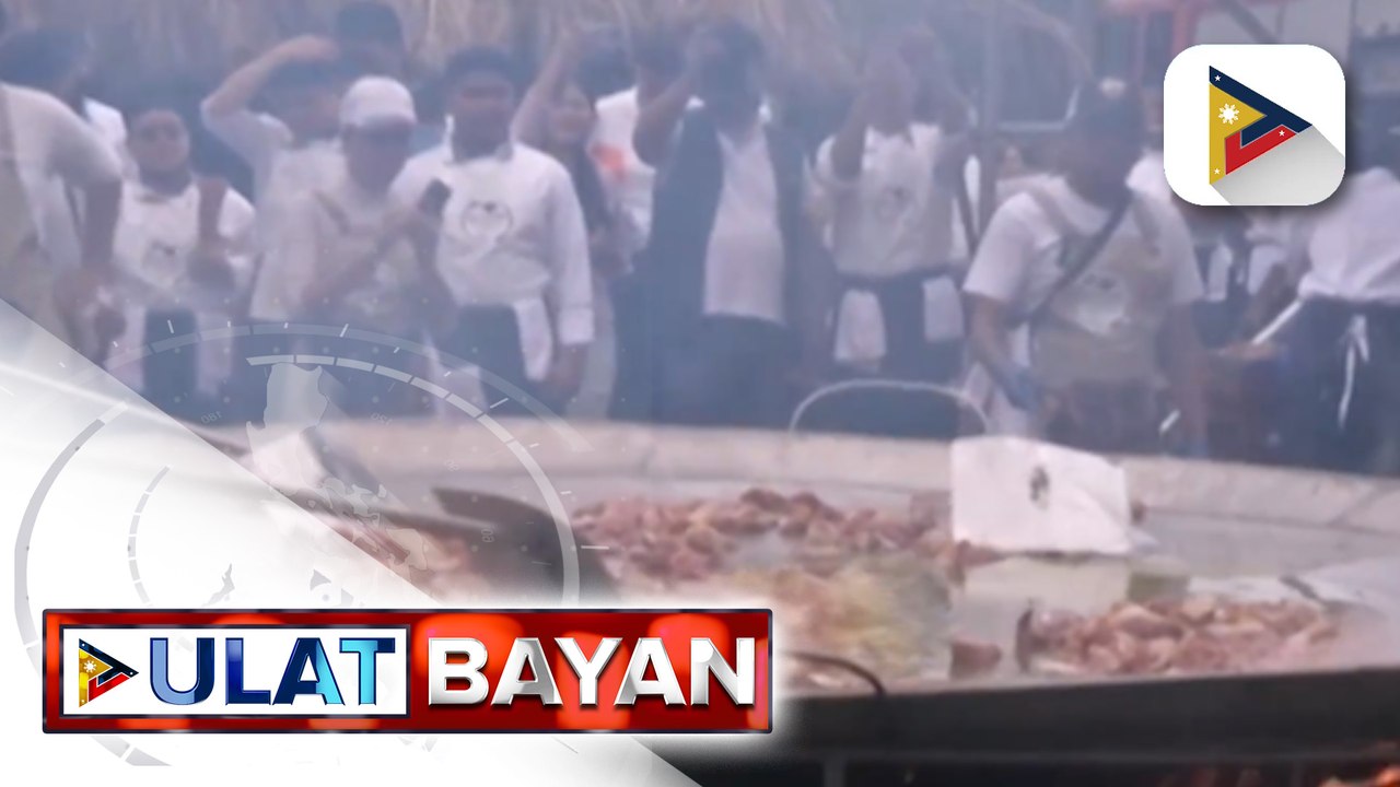 26 chef mula sa iba't ibang bahagi ng bansa, nagsama-sama para bumuo ng higanteng 'Paella a la...