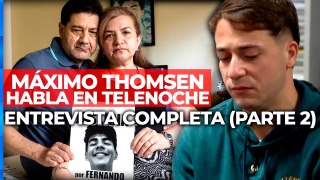 Thomsen arrojó culpas a sus compañeros por la muerte de Báez Sosa: 