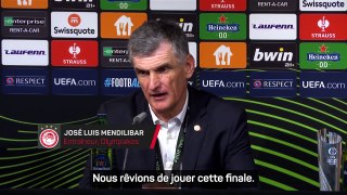 Mendilibar après le sacre : 