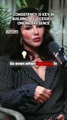 Consistency is key in building a successful online presence