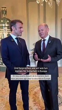 #France #Allemagne Face à l’euroscepticisme et au décrochage économique, le #président #français #Macron et le #chancelier #allemand #Scholz se serrent les coudes avant la raclée annoncée des #elections #européennes.