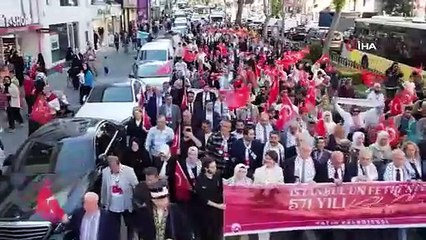 İstanbul’un fethinin 571’inci yılı Fatih’te coşkuyla kutlandı