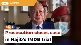 Prosecution in Najib’s 1MDB trial closes case after 235 days