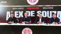 Alex de Souza'dan imza töreninde Fenerbahçe itirafı! 'Buradan ayrılırken...'