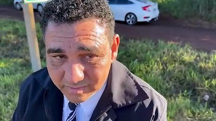 Após sobreviver a grave acidente, motorista dá detalhes de colisão: "Só deu tempo de frear e bater na traseira"