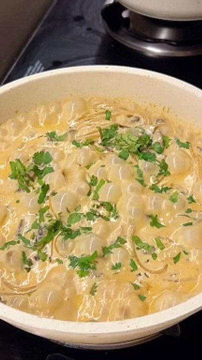 Creamy Mushroom Carbonara