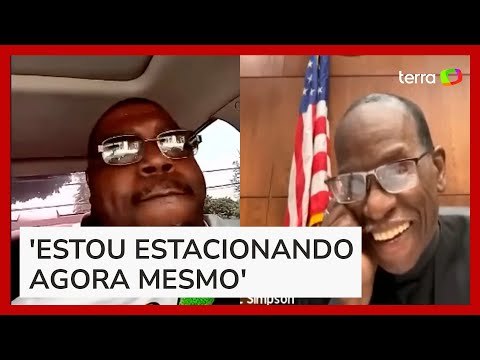 Motorista com CNH suspensa é preso ao aparecer dirigindo em julgamento online nos EUA