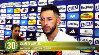 Estamos preparados para ganar Camilo Vargas, portero de la Selección Colombia