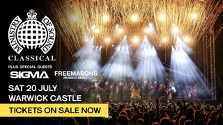 DJ legends Sigma and Freemasons to rock epic Ministry Of Sound Classical live at Warwick Castle