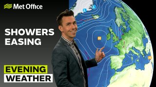 Met Office Evening Weather Forecast 30/05/24 - Showers easing overnight