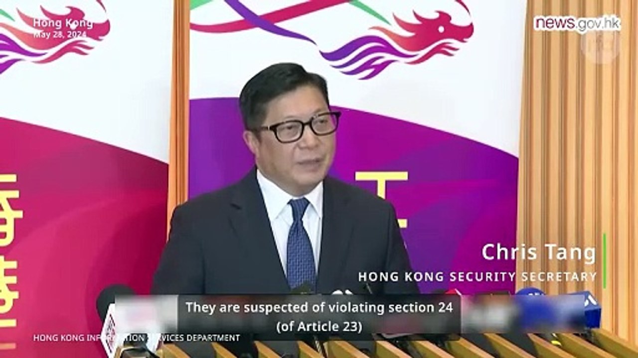Hong Kong arrests Chow Hang-tun and others under new security law _ Radio Free Asia (RFA)