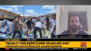 İsraillilerin yağmasına direniyorlar! ‘Silahımız bedenimiz’