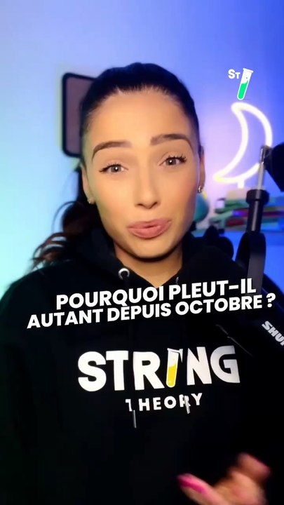 Mais pourquoi il pleut autant depuis le mois d’octobre ? @virginiehilssone te donne l’explication scientifique !