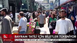 Kurban Bayramı dönemi için otobüs biletleri şimdiden tükenmeye başladı