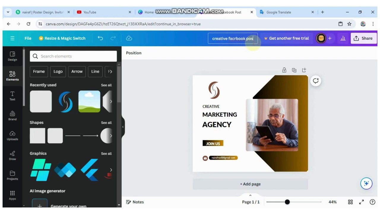 How To Create Facebook Post In Canva (Canva Facebook Post Tutorial) 2024 video Dailymotion