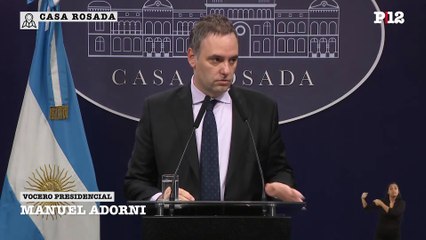 Adorni puso excusas sobre los faltantes de gas y GNL y el episodio de los barcos con reservas: "El invierno más crudo en los últimos 44 años"
