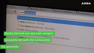 Il web sta scomparendo