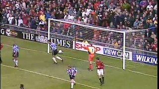 Season 1997-98 - Manchester United vs Sheffield Wednesday