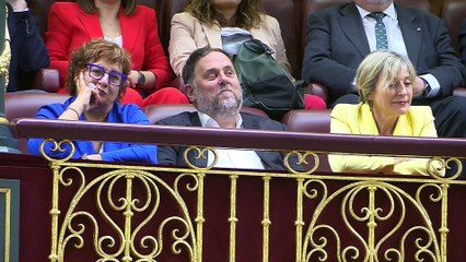 Gabriel Rufián (ERC) asegura que la amnistía es "la primera derrota del régimen del 78"