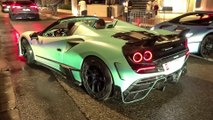 The EPIC Monaco Supercar Nightlife 2023 #7 (Lando Norris 765LT, Aventador SV, 900HP GT Black Series)