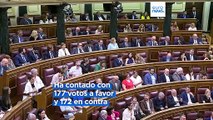 El Congreso aprueba la ley de amnistía entre fuertes críticas de la oposición