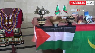 Afrikalı öğrenciler Filistin halkına destek için 'dapke' dansı yaptı