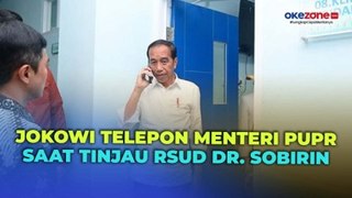 Jokowi Telepon Menteri PUPR Saat Tinjau RSUD dr. Sobirin, Ada Apa?